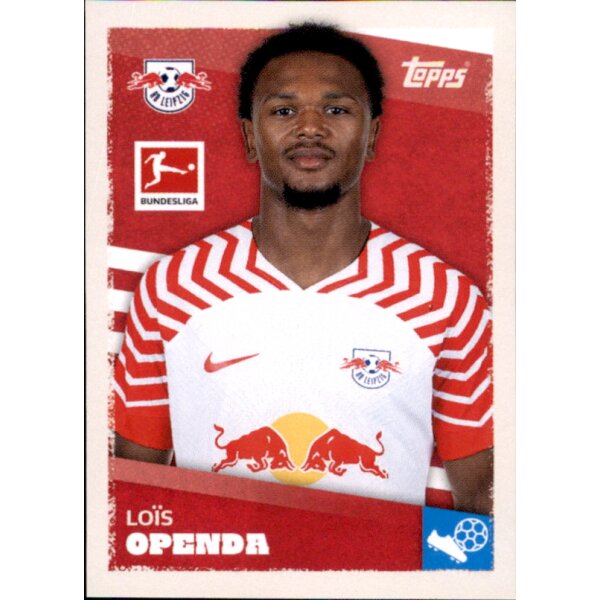 Topps Bundesliga 2023/24 - Sticker 256 - Lois Openda - RB Leipzig