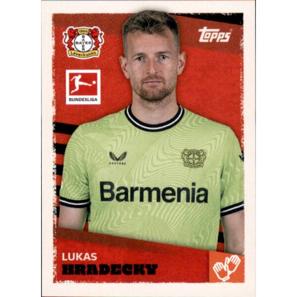 Topps Bundesliga 2023/24 - Sticker 264 - Lukas Hradecky - Bayer 04 Leverkusen