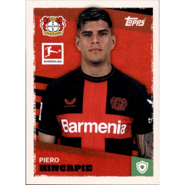 Topps Bundesliga 2023/24 - Sticker 266 - Piero Hincapie - Bayer 04 Leverkusen