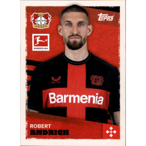 Topps Bundesliga 2023/24 - Sticker 271 - Robert Andrich - Bayer 04 Leverkusen