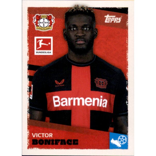 Topps Bundesliga 2023/24 - Sticker 277 - Victor Boniface - Bayer 04 Leverkusen