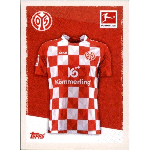 Topps Bundesliga 2023/24 - Sticker 284 - 1. FSV Mainz 05 - Heimtrikot