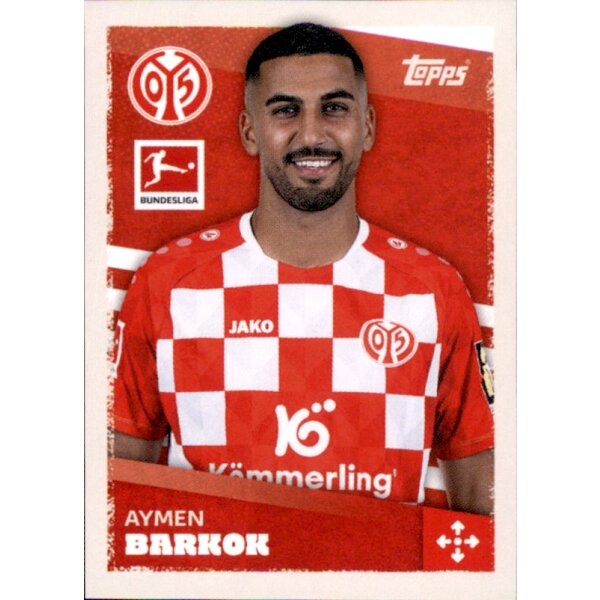 Topps Bundesliga 2023/24 - Sticker 292 - Aymen Barkok - 1. FSV Mainz 05