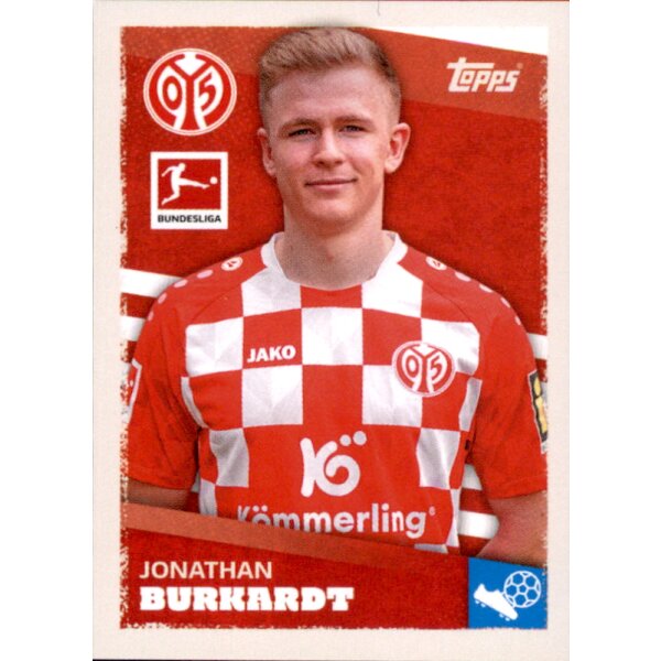 Topps Bundesliga 2023/24 - Sticker 298 - Jonathan Burkardt - 1. FSV Mainz 05