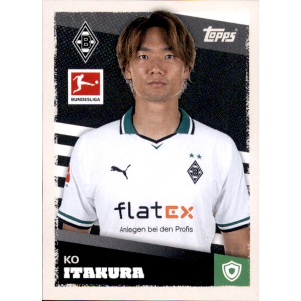 Topps Bundesliga 2023/24 - Sticker 307 - Ko Ikakura - Borussia Mönchengladbach