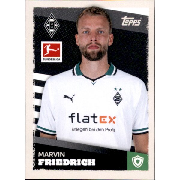 Topps Bundesliga 2023/24 - Sticker 308 - Marvin Friedrich - Borussia Mönchengladbach