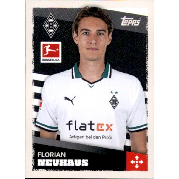 Topps Bundesliga 2023/24 - Sticker 315 - Florian Neuhaus - Borussia Mönchengladbach