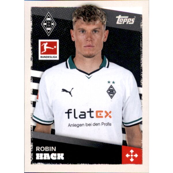 Topps Bundesliga 2023/24 - Sticker 317 - Robin Hack - Borussia Mönchengladbach