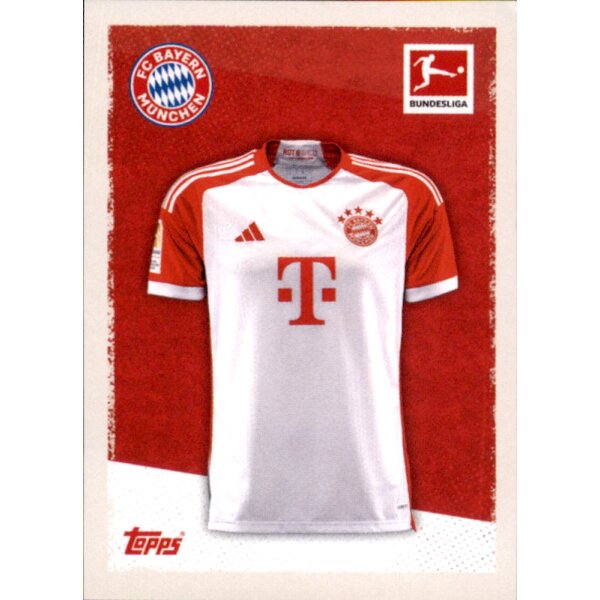 Topps Bundesliga 2023/24 - Sticker 326 - FC Bayern München  - Heimtrikot