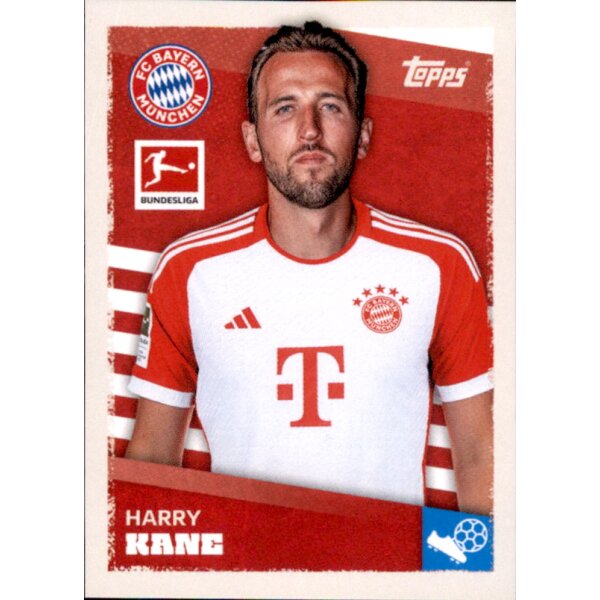 Topps Bundesliga 2023/24 - Sticker 337 - Harry Kane - FC Bayern München