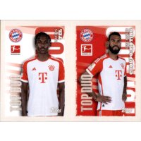 Topps Bundesliga 2023/24 - Sticker 343+344 - Mathys Tal...