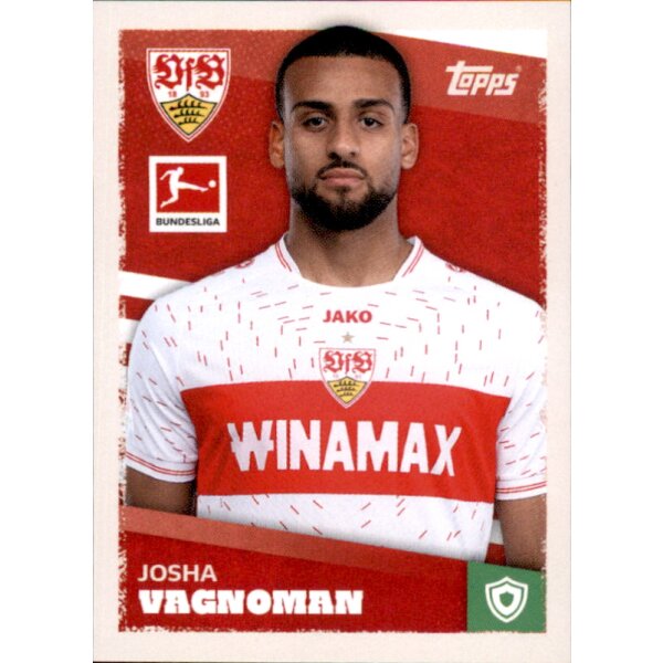 Topps Bundesliga 2023/24 - Sticker 353 - Josha Vagnoman - VfB Stuttgart