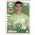 Topps Bundesliga 2023/24 - Sticker 370 - Cedric Zesiger - VfL Wolfsburg