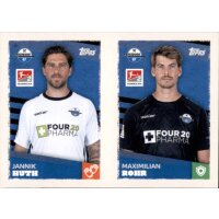 Topps Bundesliga 2023/24 - Sticker 459 - Janik Huth &...