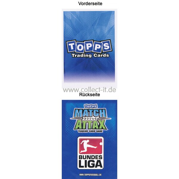 TOPPS LOGO - SAISON ABSCHLUSSKARTE 2009/10 - LIMITIERTE AUFLAGE