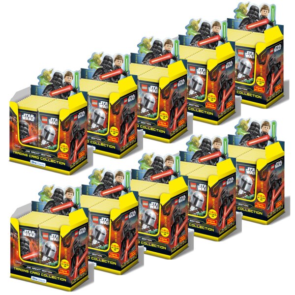 LEGO Star Wars - Serie 4 Trading Cards - 10 Displays (360 Booster)