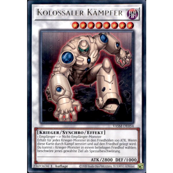 VASM-DE054 - Kolossaler Kämpfer - 1. Auflage