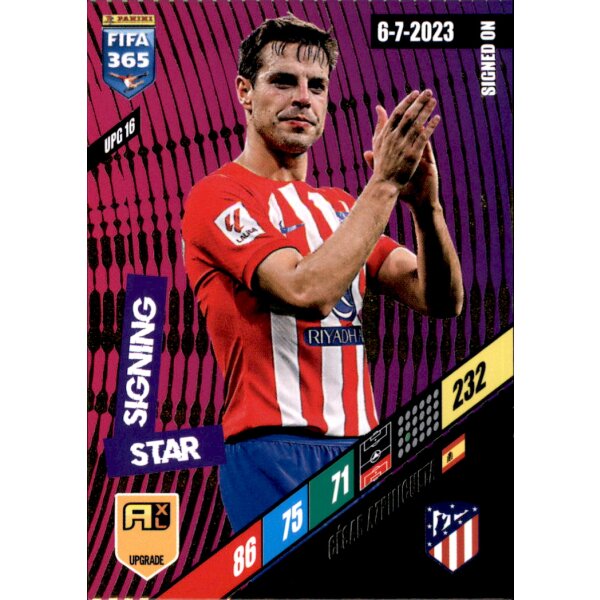 UPG16 - Cesar Azpilicueta - Star Signing - Adrenalyn XL