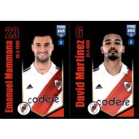 Sticker 10 Emanuel Mammana/David Martinez