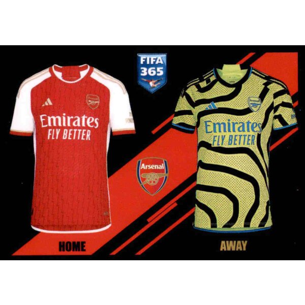 Sticker 53 FC Arsenal London Jerseys