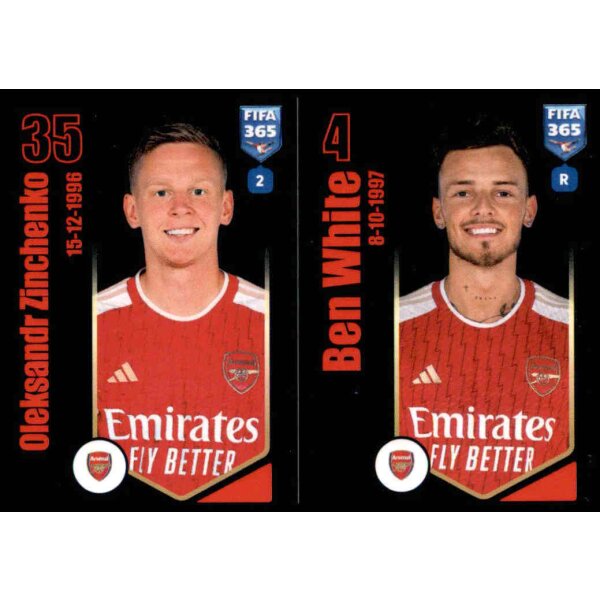 Sticker 58 Oleksandr Zinchenko/Ben White