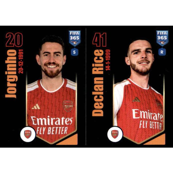 Sticker 62 Jorginho/Declan Rice