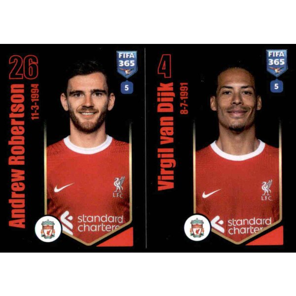 Sticker 73 Andrew Robertson/VIrgil Van Dijk