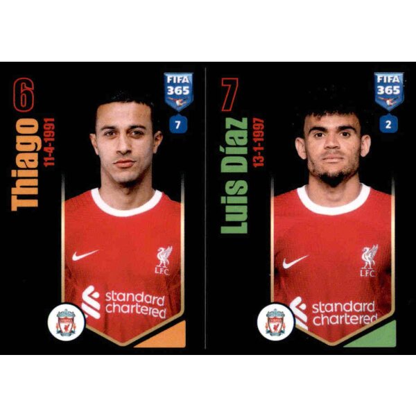 Sticker 80 Thiago Alcantara/Luis Diaz