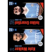 Sticker 89 Kyle Walker/Josko Gvardiol