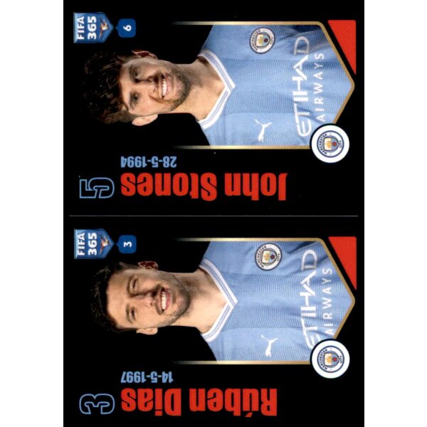 Sticker 90 Ruben Dias/John Stones