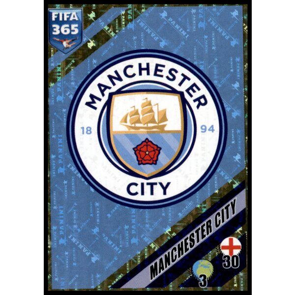 Sticker 93 Manchester City Club Logo