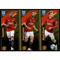 Sticker 107 Casemiro/Bruno Fernandes/Mason Mount