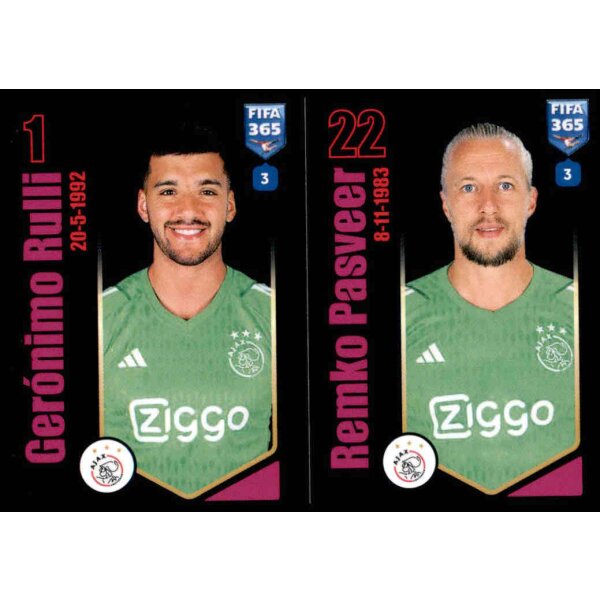 Sticker 118 Geronimo Rulli/Remko Pasveer