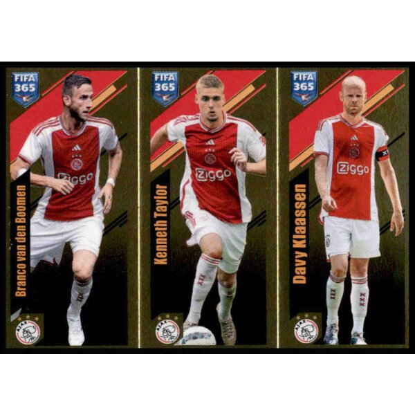 Sticker 123 Branco Van den Boomen/Kenneth Taylor/Davy Klaassen