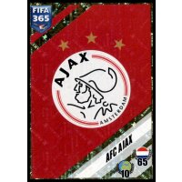 Sticker 125 Ajax Amsterdam Club Logo