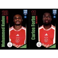 Sticker 130 Mohammed Kudus/Carlos Forbs