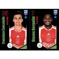 Sticker 131 Francisco Conceicao/Steven Bergwijn