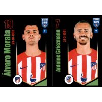 Sticker 146 Alvaro Morata/Antoine Griezmann