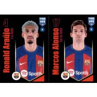 Sticker 152 Ronald Araujo/Marcos Alonso