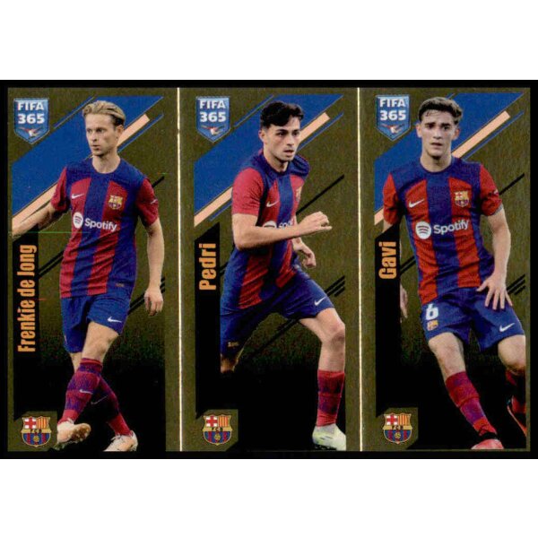 Sticker 155 Frenkie de Jong/Pedri/Gavi