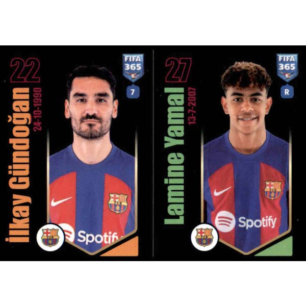 Sticker 160 Ilkay Gündogan/Lamine Yamal