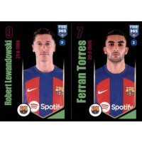 Sticker 163 Robert Lewandowski/Ferran Torres