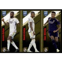 Sticker 167 Antonio Rüdiger/David Alaba/Eder Militao