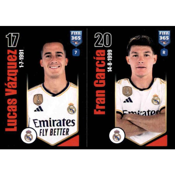 Sticker 172 Lucas Vazquez/Fran Garcia