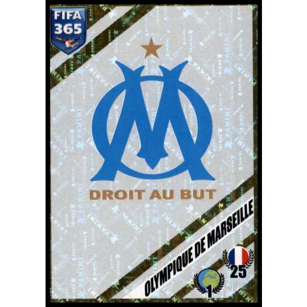 Sticker 205 Olympique Marseille Club Logo