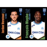 Sticker 208 Jordan Veretout/Francois Mughe