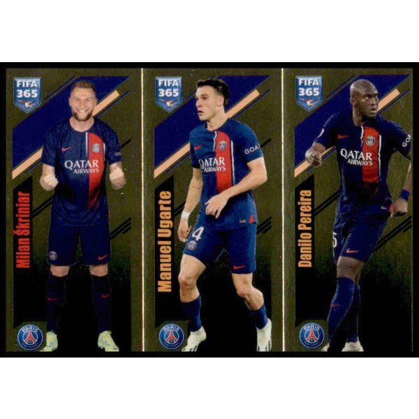 Sticker 219 Milan Skriniar/Manuel Ugarte/Danilo Pereira