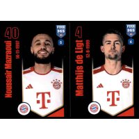 Sticker 232 Noussair Mazraoui/Matthijs de Ligt