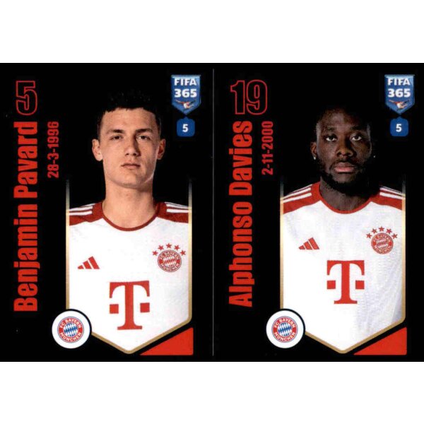 Sticker 233 Benjammin Pavard/Alphonso Davies