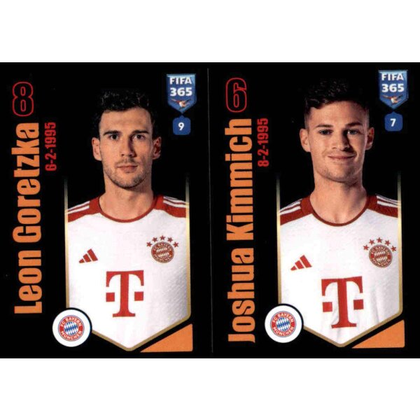 Sticker 238 Leon Goretzka/Joshua Kimmich